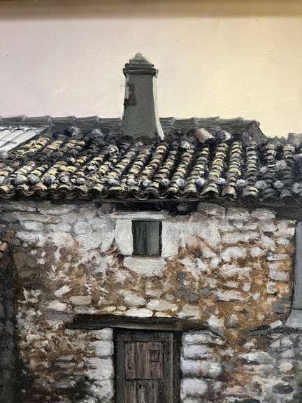 Old World Spanish Cobblestone Home