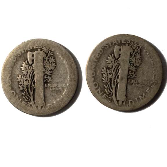 1921 1921 D Semi Key Mercury Dimes