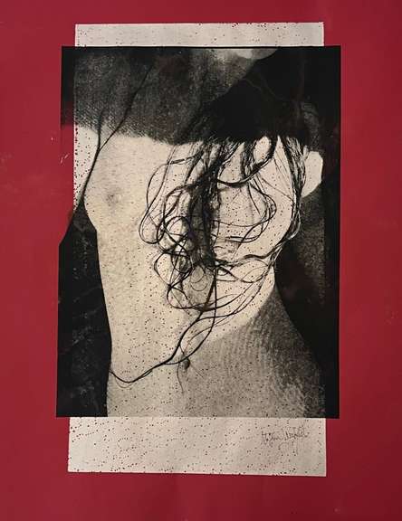 Original Artwork by Stephen Wakefield Torso Landscape on Paper 2