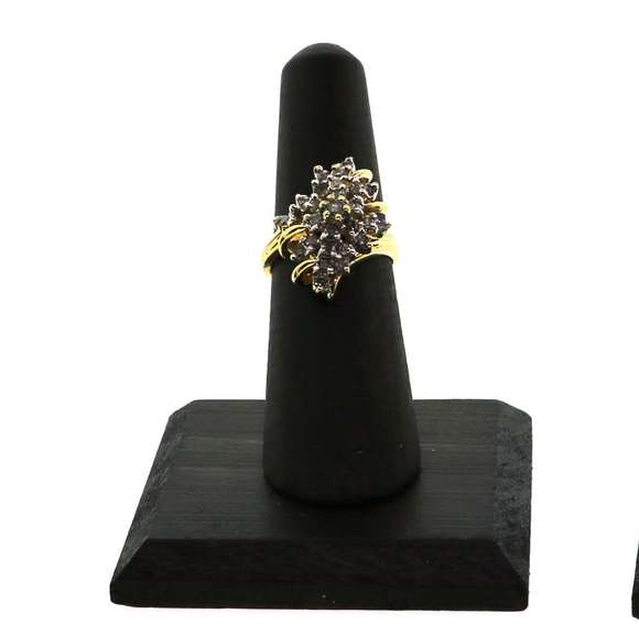 Group Lot of 14k Gold and Diamond Rings
