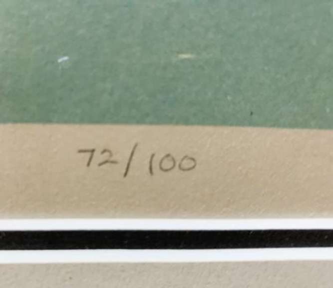 Peter Holbrook Limited Edition 72/100 Color Lithograph