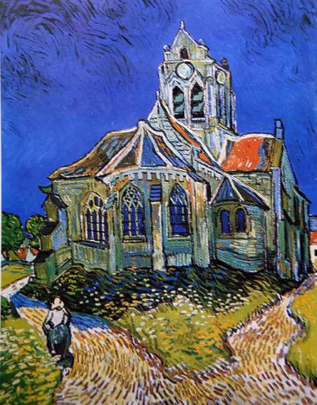 Vincent Van Gogh, The Church at Auvers