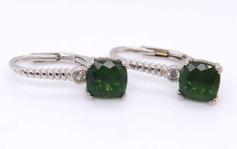 Sterling Silver Gemstone Earrings