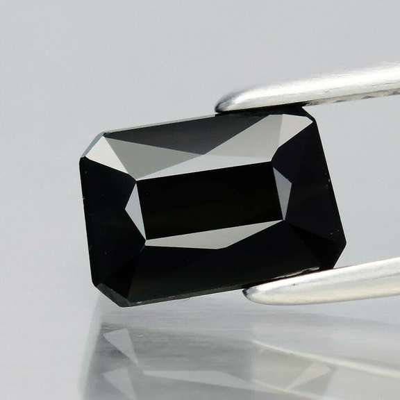 Dramatic 1.32ct midnight green Tourmaline