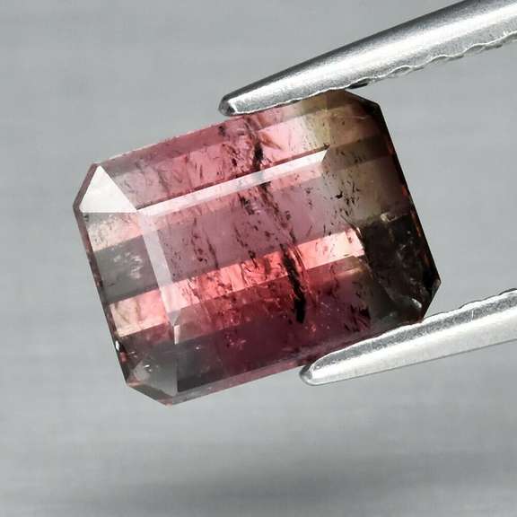 REAL! Super rare 1.67ct collectors tri-color Tourmaline