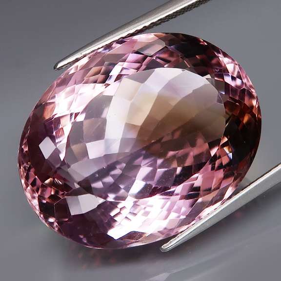 Spectacular 36.95ct Bolivian Ametrine