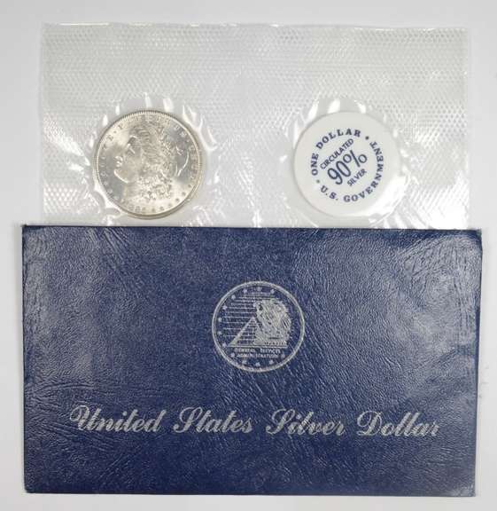 1886 Morgan Silver Dollar - GSA Soft Pack