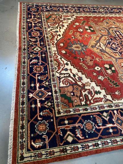 MAGNIFICENT SERAPI DESIGN RUG 8x10