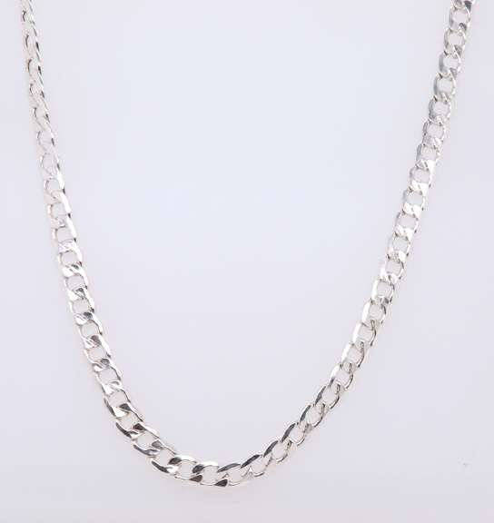 Italian Sterling Silver Chain Necklace