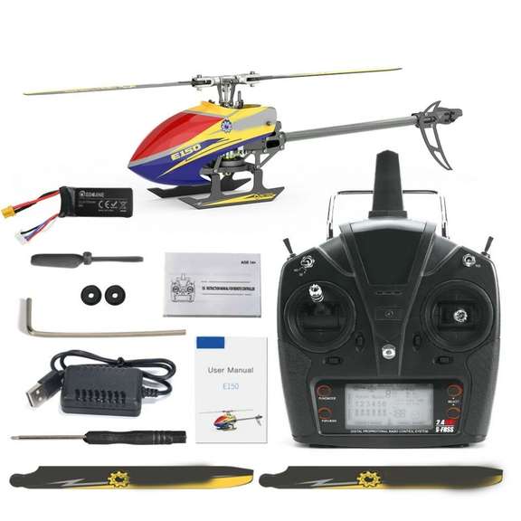 6-Axis Gyro 3D6G Dual Brushless Motor RC Helicopter
