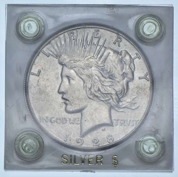1928 Peace Silver Dollar