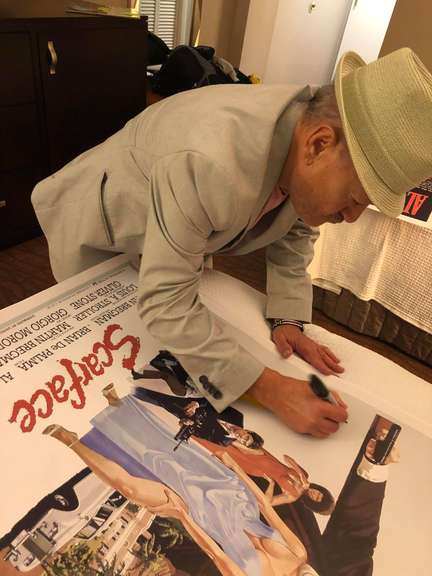 Scarface Cast Al Pacino Plus Signed Official World Is Yours Statue ACOA