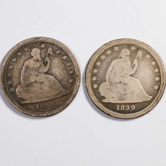 1838 1839 No Drapery Seated Quarters