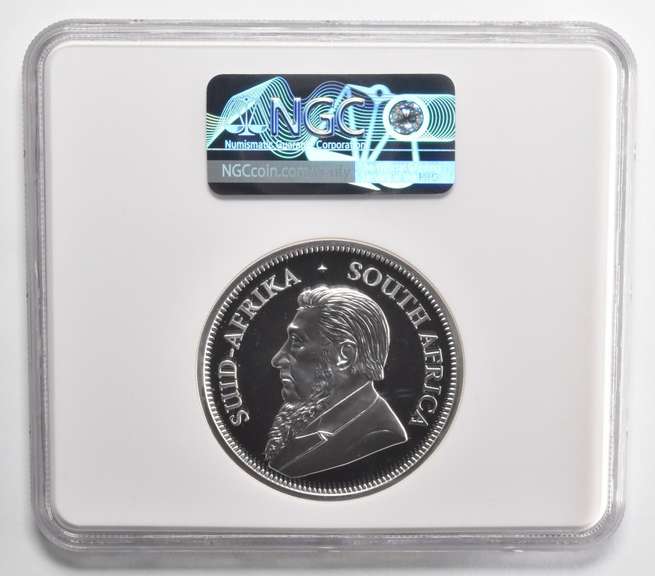 PF70 UCAM 2020 South Africa 2 Krugerrand 2 Oz Silver 1st Releases NGC