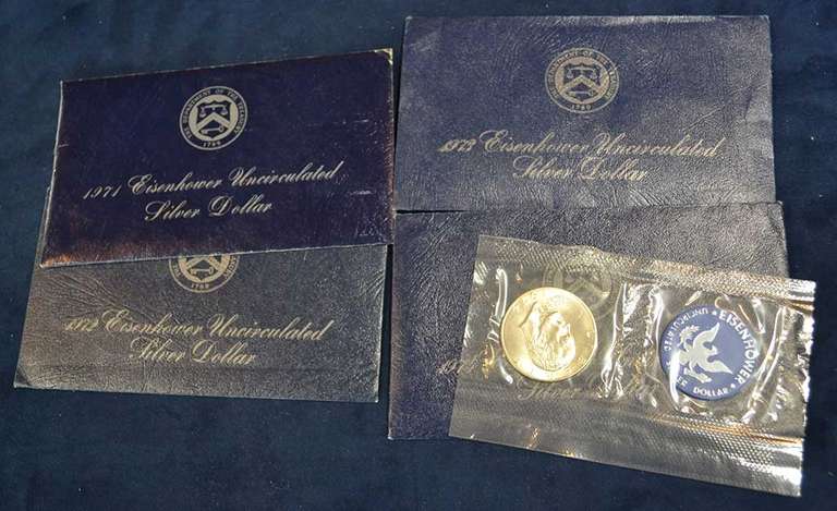 1971-1974 Uncirculated Silver Eisenhower Dollars