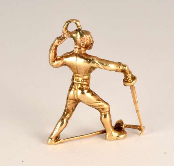 Seldom Seen Charm of a Fencer