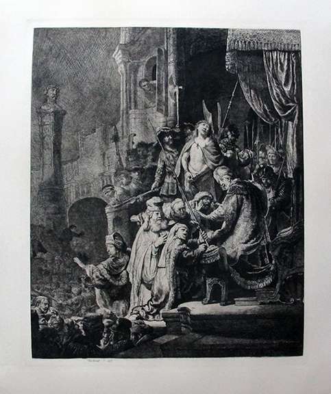 Rembrandt, Christ Before Pilate