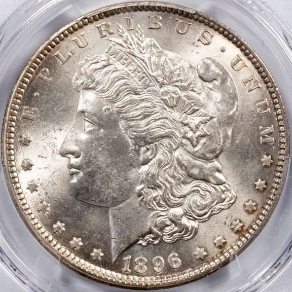 1896 Morgan Dollar PCGS MS 63