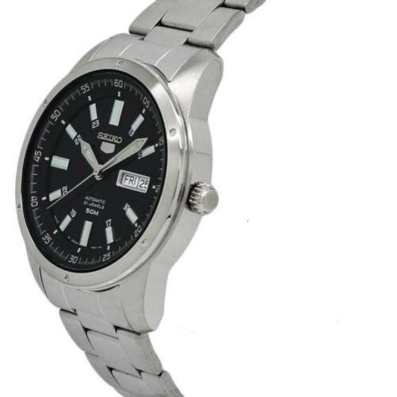 Seiko Automatic Black Dial, New In Box.