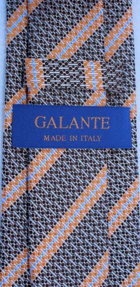 Fine Quality Italian Hand Made Silk Tie By Galante