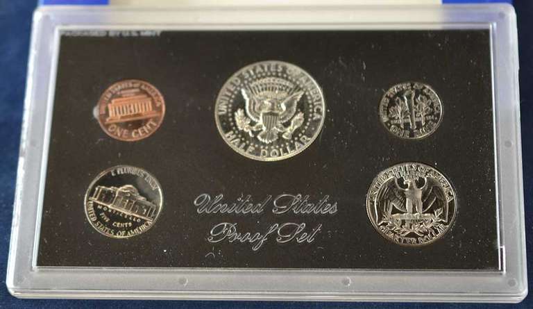 1970 Proof Set Rare Small Date. OGP.