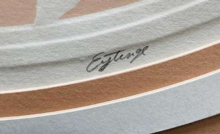 Carol Eytinge Embossed Limited Edition Lithograph