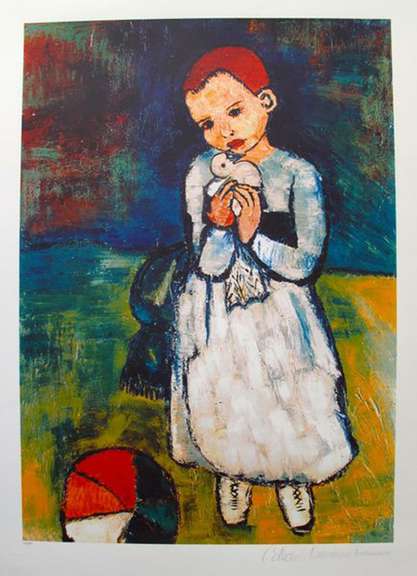Pablo Picasso, Child Holding a Dove