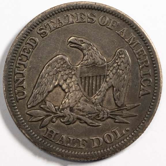 1842 Medium Date Seated Half