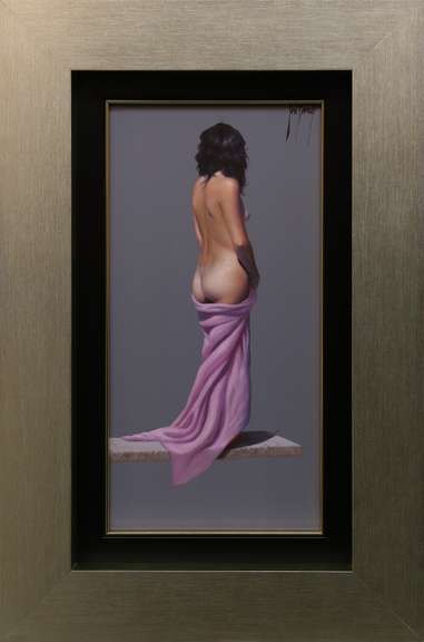 Contemplative Nude Figure Study