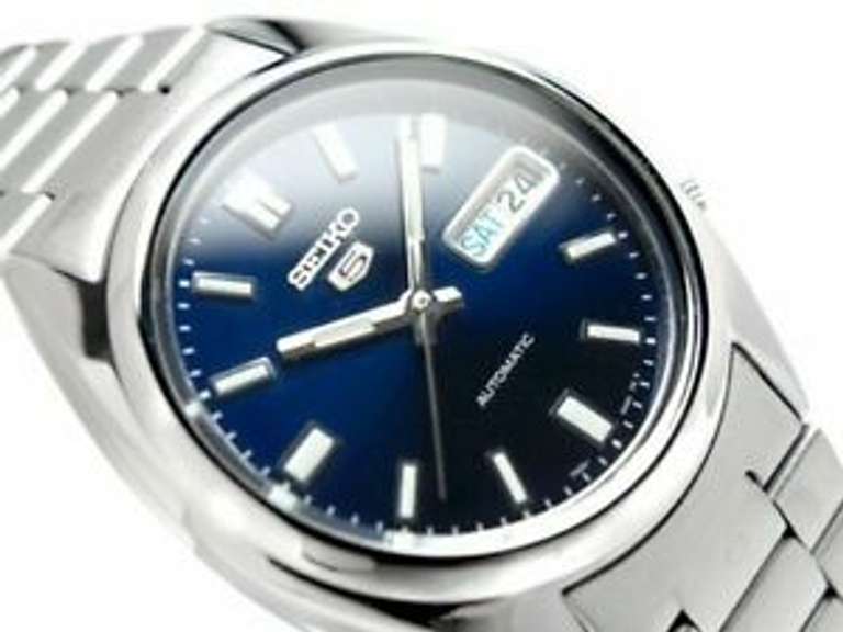 Seiko Blue Dial Automatic, New In Box.