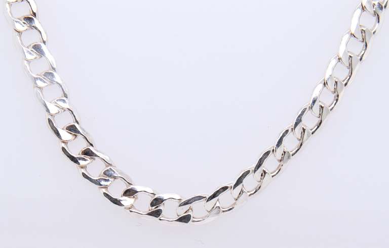 Italian Sterling Silver Chain Necklace