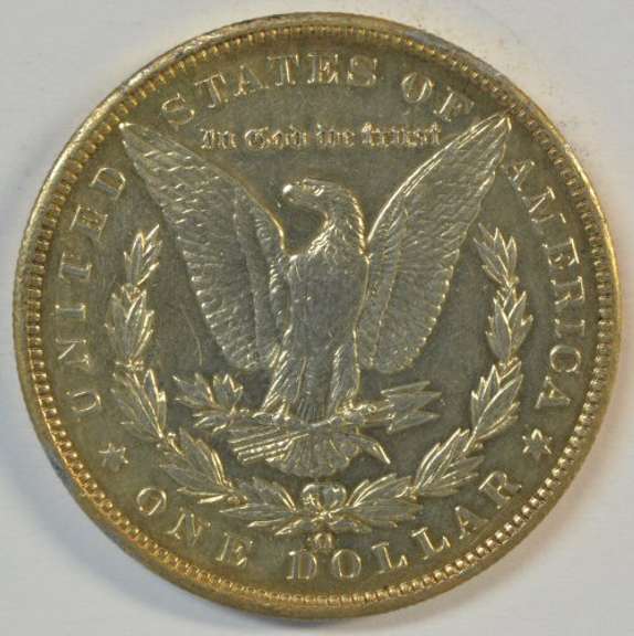 Rare 1900-O/CC Morgan Silver Dollar in AU