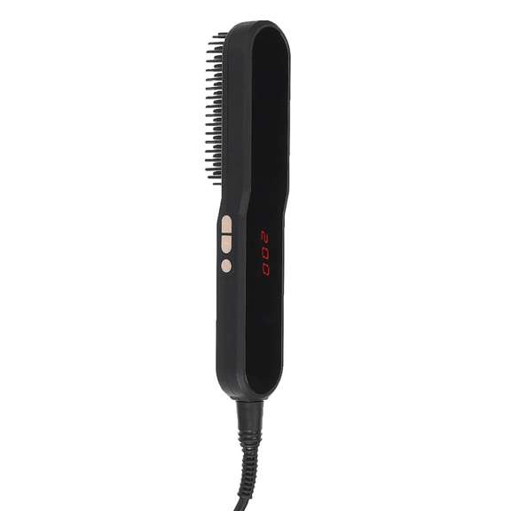 Beard Hair Straightening Brush Hot Heated Comb Men