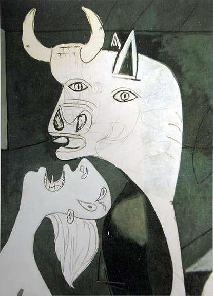 Pablo Picasso, Guernica (Detail)