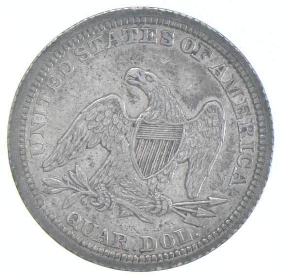 1854 Seated Liberty Quarter
