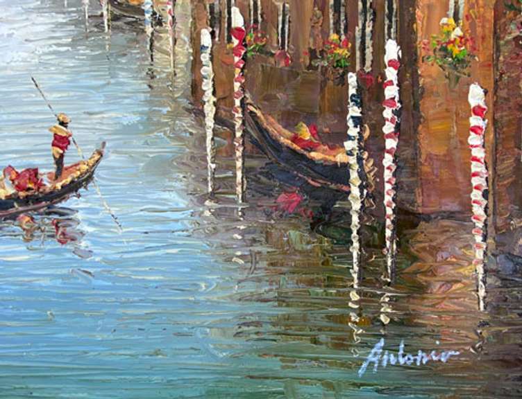 EXCELLENT BEAUTIFUL OIL PAINTING ON CANVAS