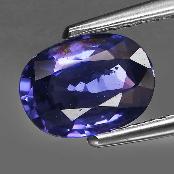 Stunning 1.05ct UNHEATED VS blue violet Sapphire