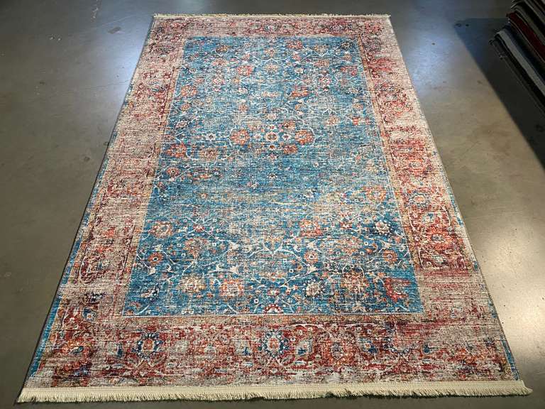 VINTAGE REPRO DESIGN RUG 6x8