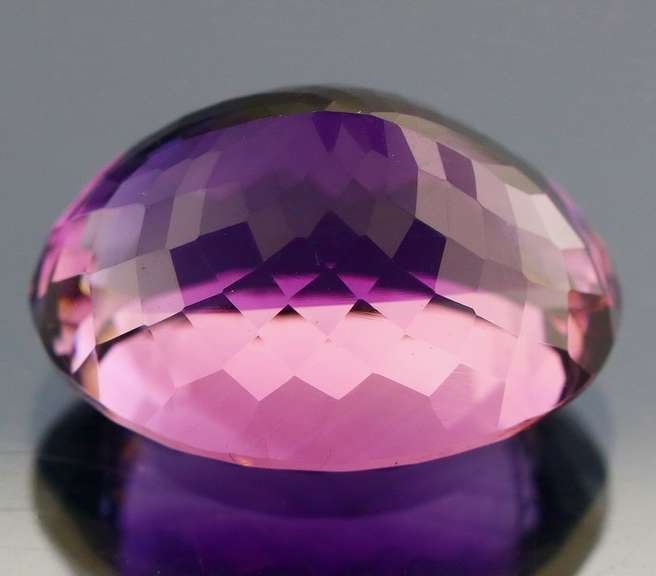 Simply ravishing 30ct full violet Brazilian Amethyst