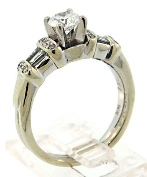 Sparkling .52ct Diamond Ring
