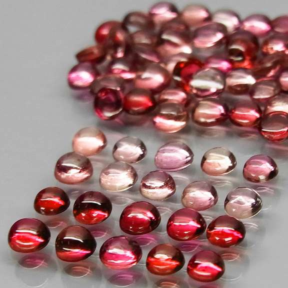 Fancy colored 8.07ct Songean Sapphire cabochon parcel