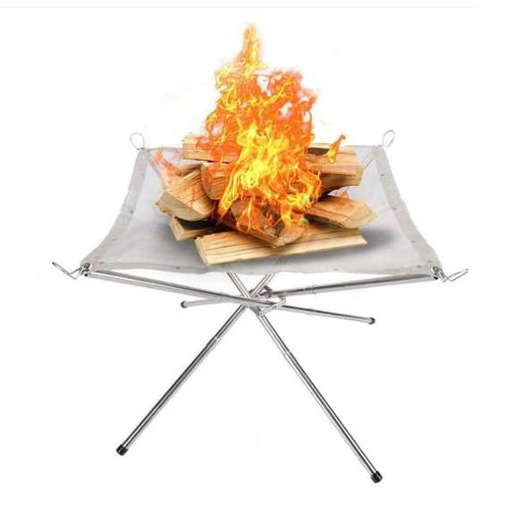 42x42x32cm Portable Fire Pit Outdoor Camping Small Size
