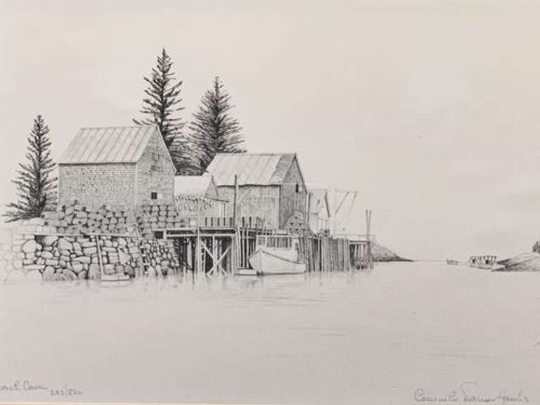 Limited Edition Lithograph by Consuelo Eames Hanks