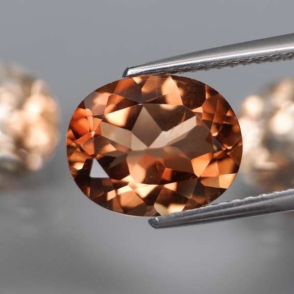 Matched! 3 piece 12.54ct full fire Imperial Topaz set
