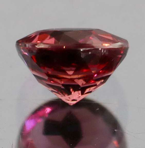 Ravishing 1.11ct rich violet pink Rhodolite Garnet solitaire