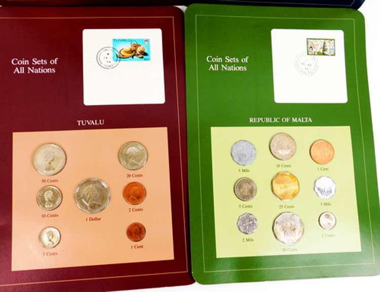 4 Coin Sets of Nations