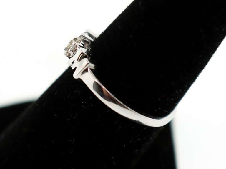 Phenominal M&M Sole Diamond Ring with 10k White Gold