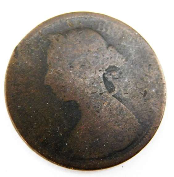 1887 British 1/2 Penny