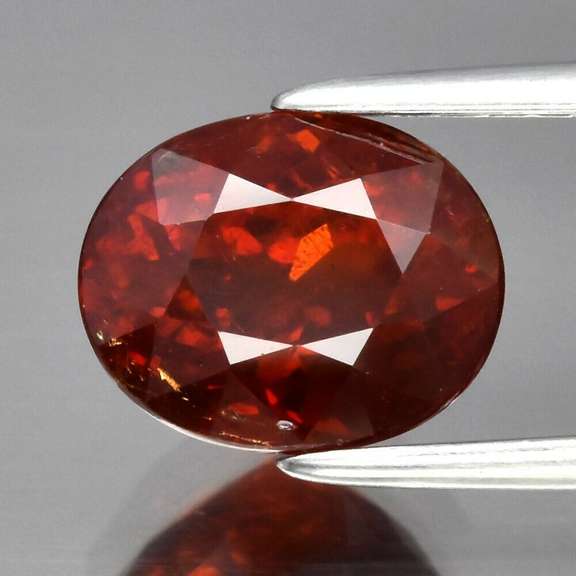 Amazing 2.36ct red orange Spessartite Garnet
