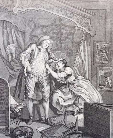William Hogarth Vintage Engraving